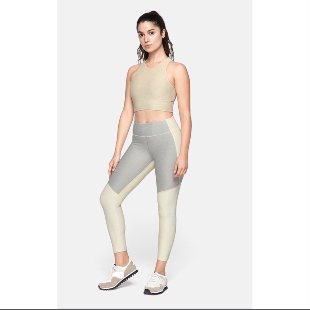 NWT Outdoor Voices 3/4 Two-tone Warm-up Legging